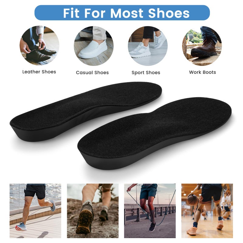 Amitataha Shoe Insoles Memory Foam Insoles Plantar Fasciitis Orthotics Shoe Inserts  Providing Excellent Shock Absorption for Feet Relief  Comfortable Insoles for Women Men Everyday Use  (S [US M: 4-6/W: 5-7]) - Image 5